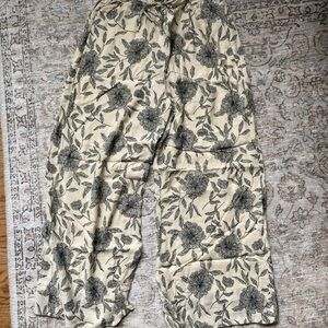 Abercrombie & Fitch Crinkle Texture Palazzo Pant